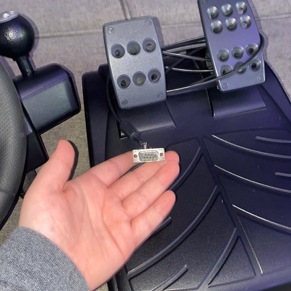 Logitech Driving Force Pro Steering Wheel Pc (Pedal cord does not work) - Picture 7 of 9